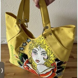 Ed hardy tote bag